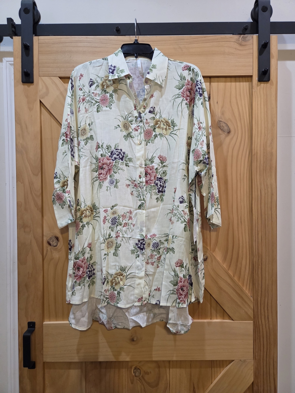 NWT | Lovelei Almond Delight Oversized Boyfriend Shirt | XL/XXL
